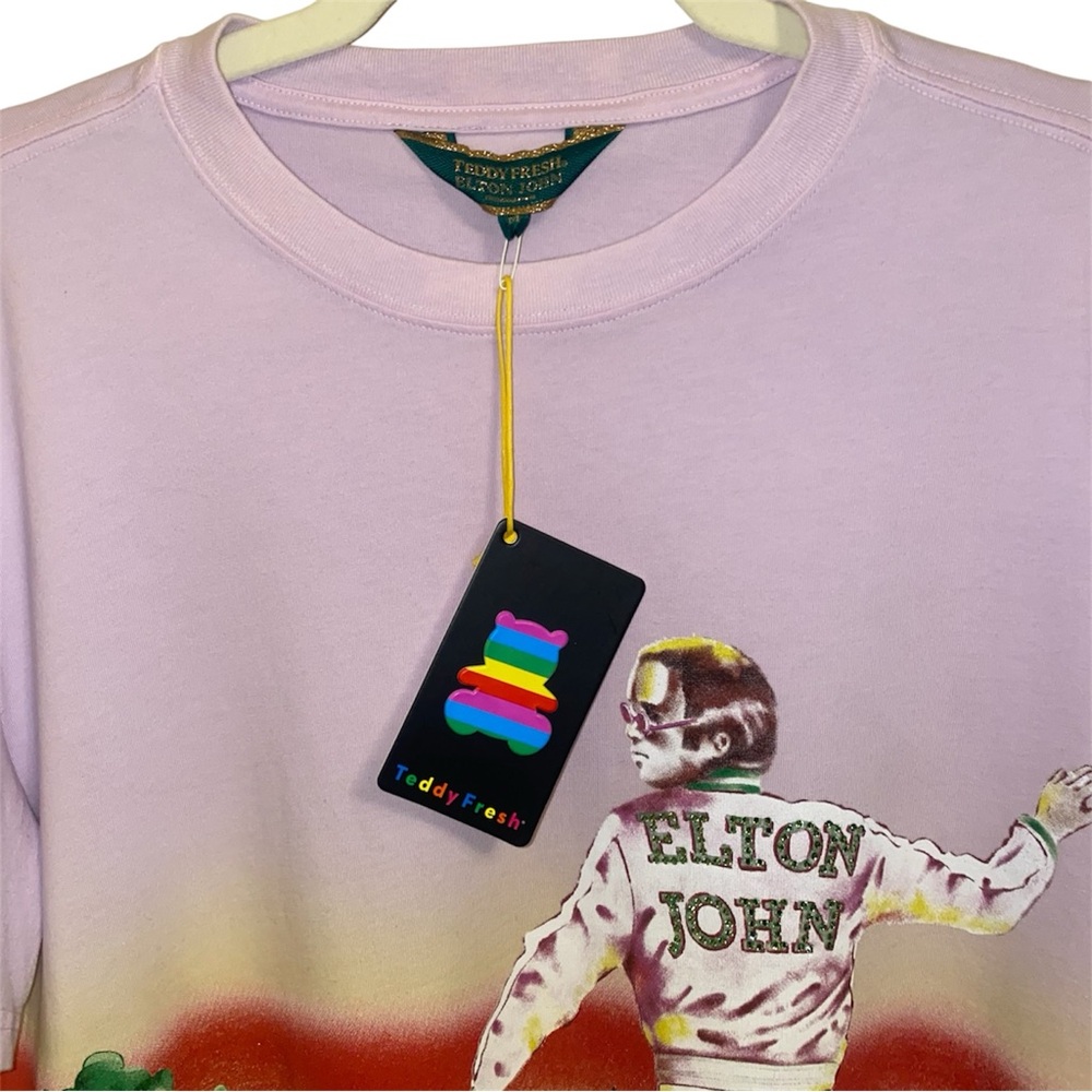 Elton John Graphic T-Shirt - Yellow Brick Road - Picture 2 of 3